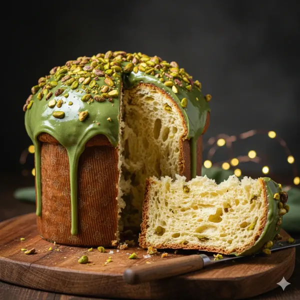 Acquista ora Panettone al Pistacchio Oro | Pasticceria Vittoria